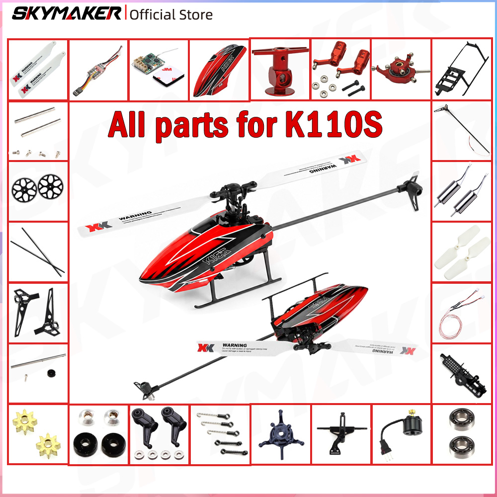 Rc Helicopter Coaxial - WLtoys XKS K110 K110S RC-Helikopter Original-Ersatzteile: