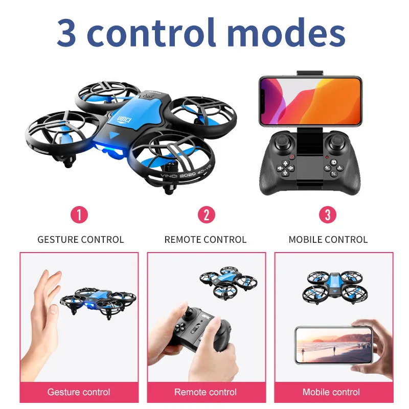 V8 Neue Mini-Drohne 4K Profess – Rc Helicopter Case Bewertung und Preis