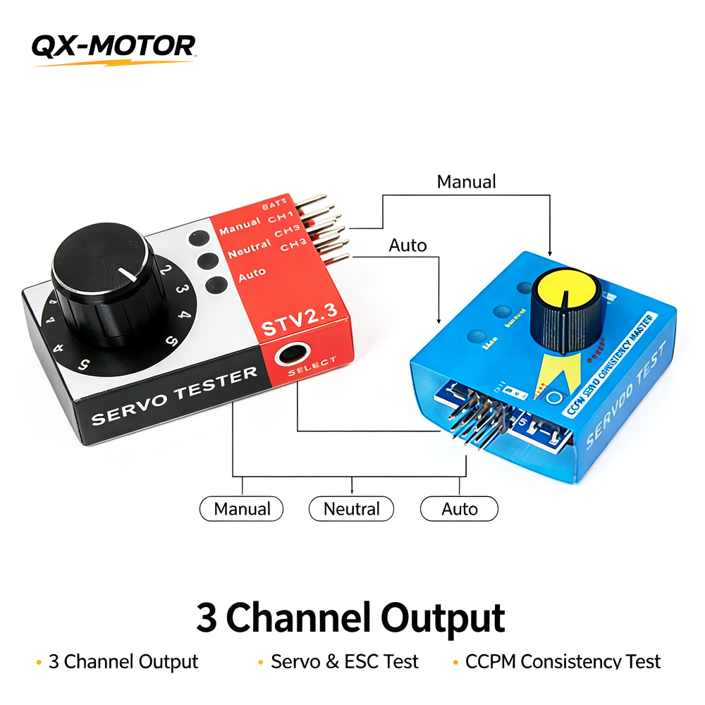 RC Servo Tester 3-Kanal CCPM K – Rc Helicopter Servo Bewertung und Preis