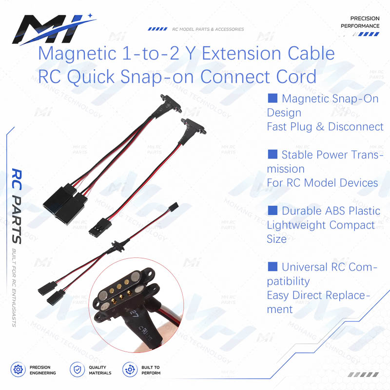 Magnetisches 1-zu-2 Y-Verlänge – Rc Helicopter Remote Control Bewertung und Preis
